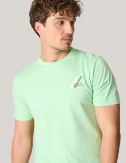 Art T-shirt Lichtgroen