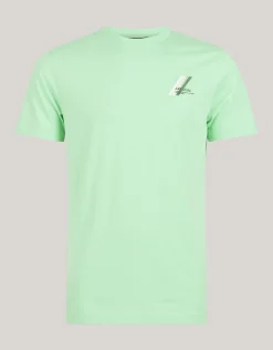 Art T-shirt Lichtgroen