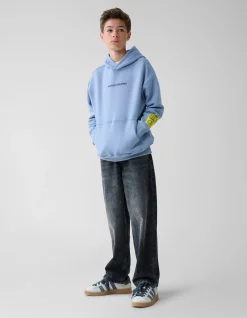 Artwork Hoodie Blauw