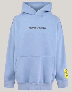 Artwork Hoodie Blauw