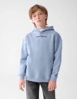 Artwork Hoodie blauw