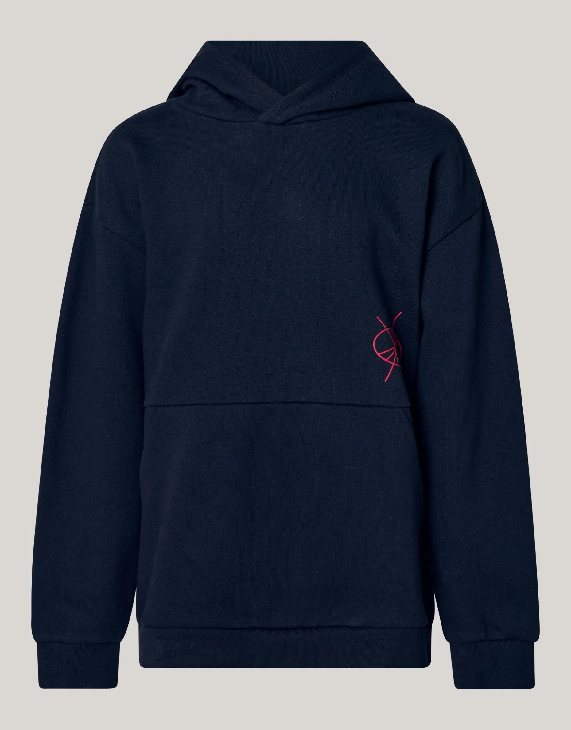 Artwork Hoodie Donkerblauw
