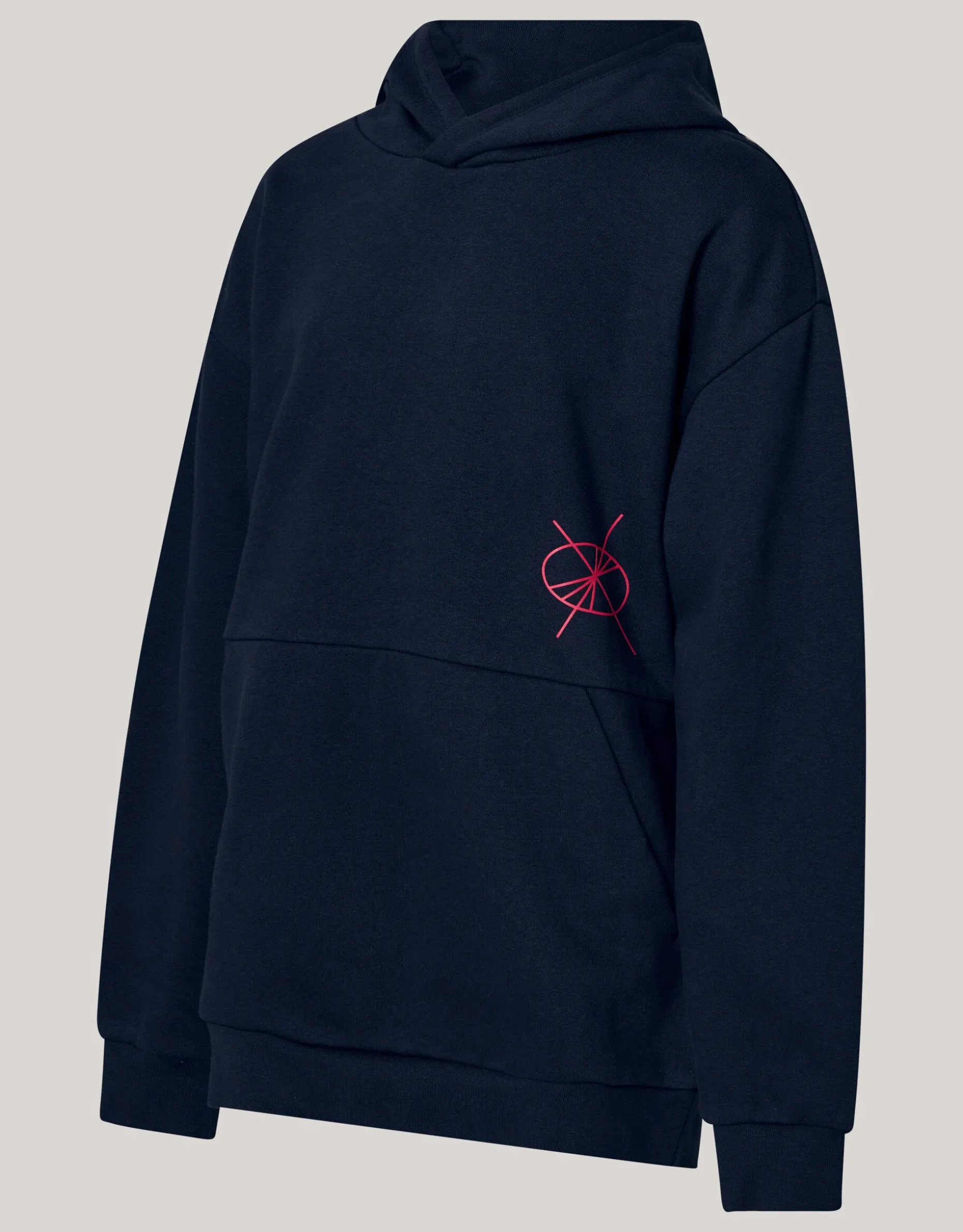 Artwork Hoodie Donkerblauw