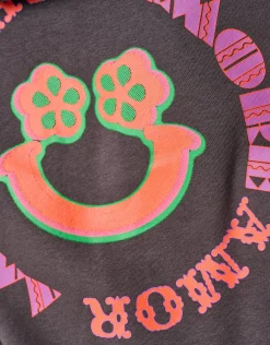 Artwork Hoodie Donkergrijs