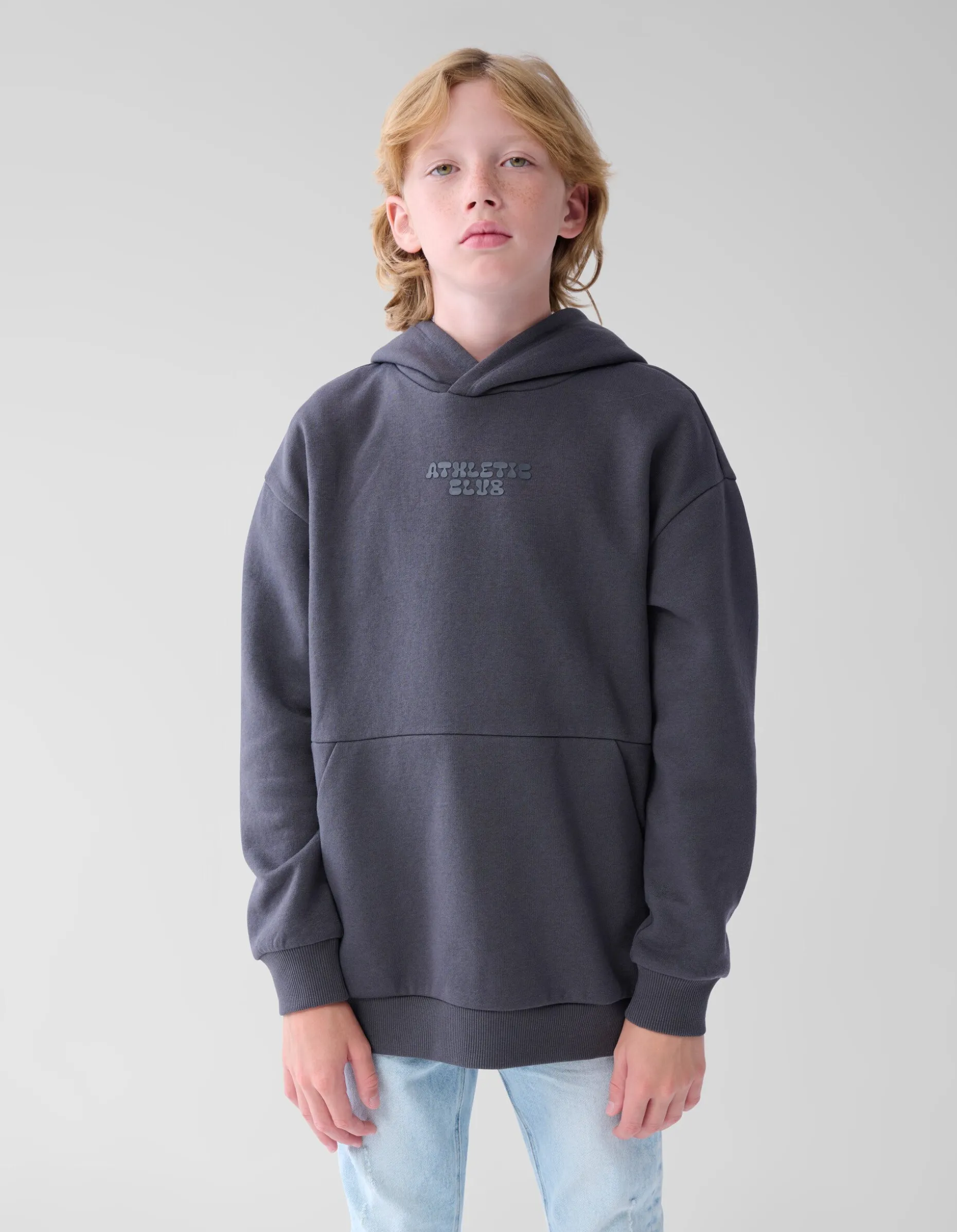 Artwork Hoodie Donkergrijs