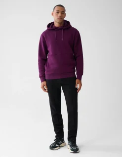 Artwork Hoodie Donkerrood