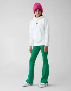 Artwork Hoodie Gebroken Wit