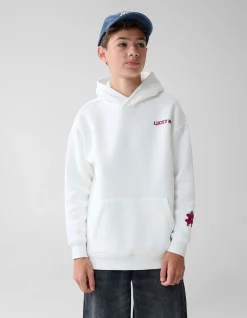 Artwork Hoodie Gebroken Wit