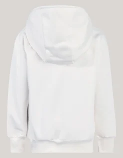 Artwork Hoodie Gebroken Wit