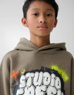 Artwork Hoodie Groen