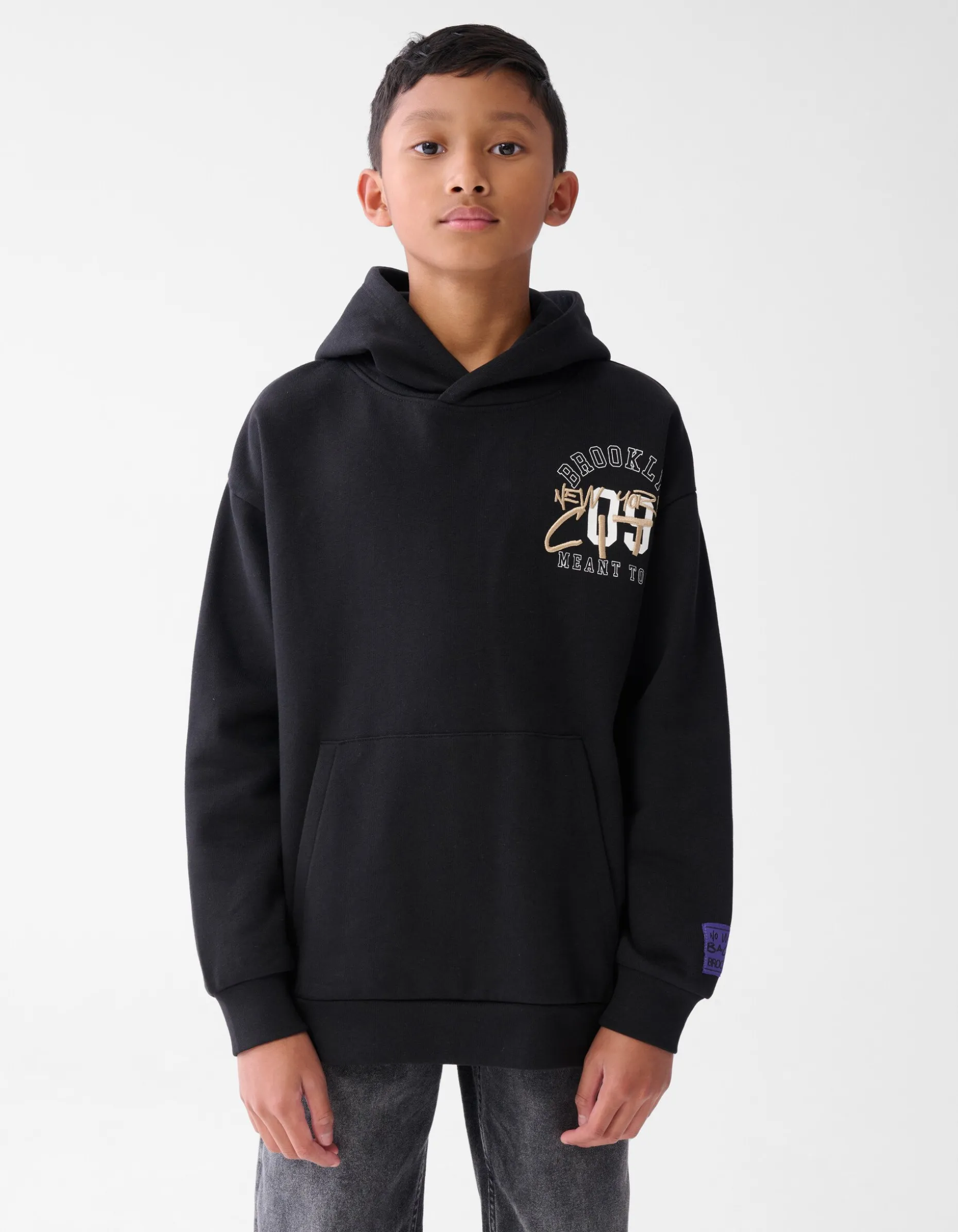 Artwork Hoodie Zwart