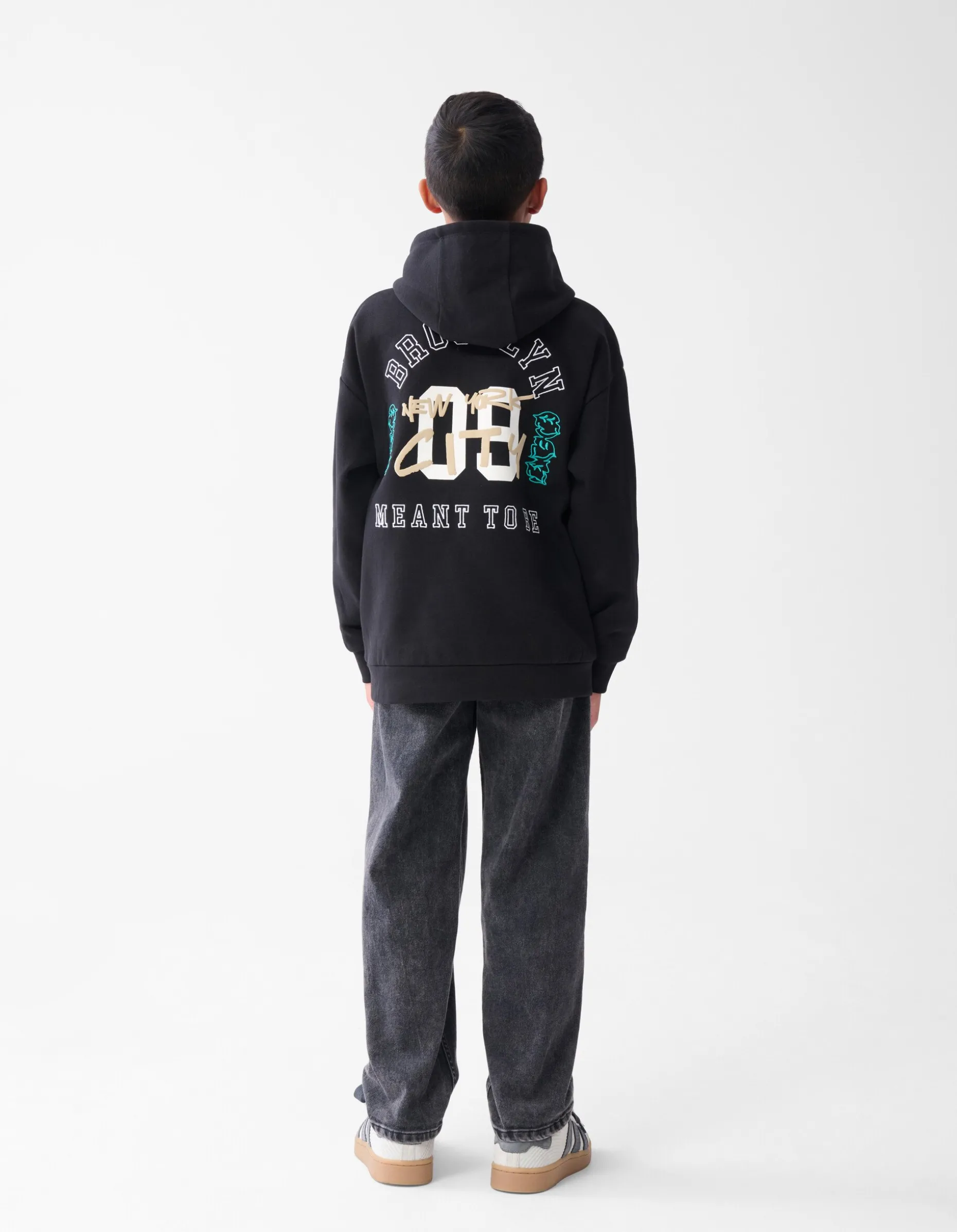 Artwork Hoodie Zwart