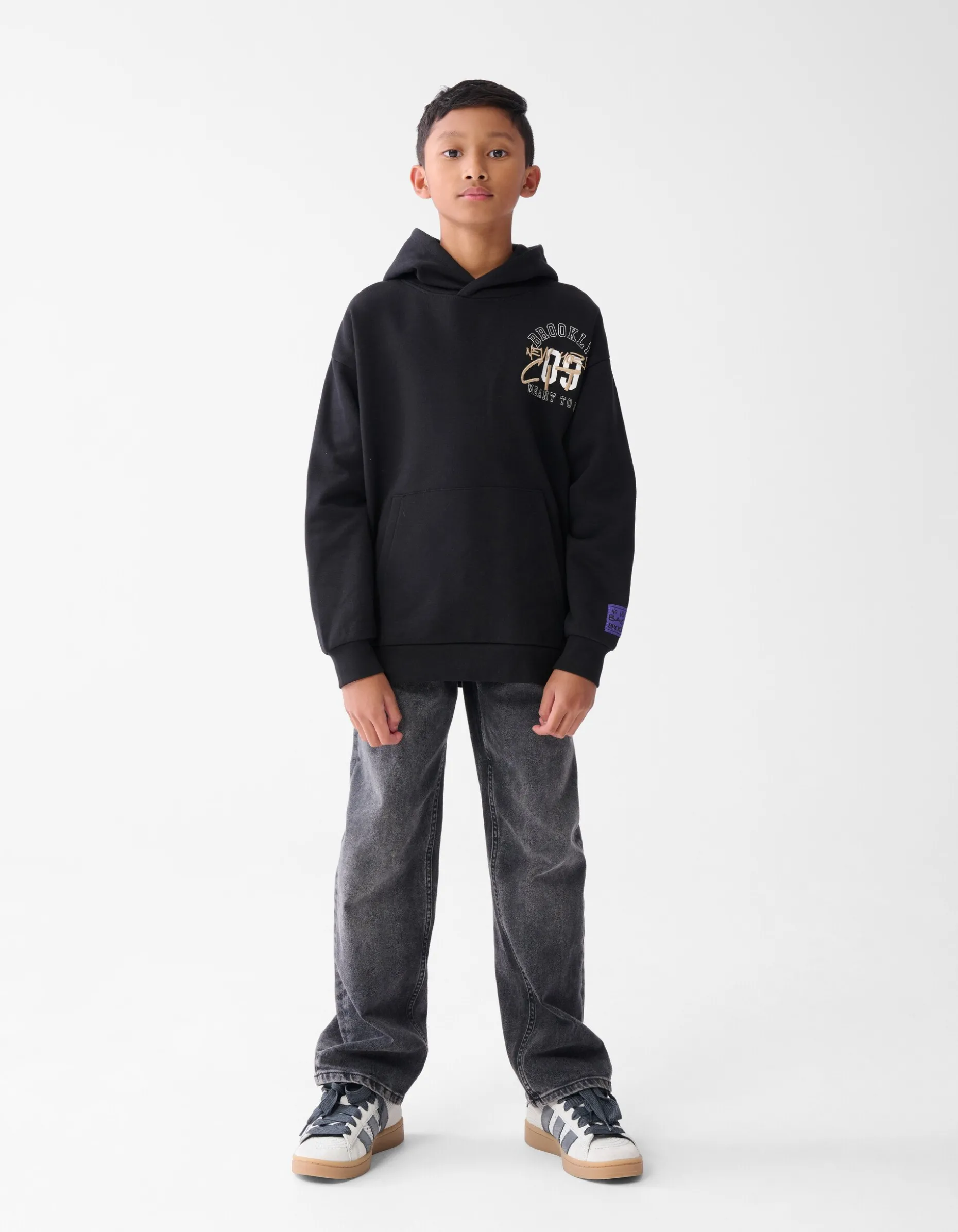 Artwork Hoodie Zwart