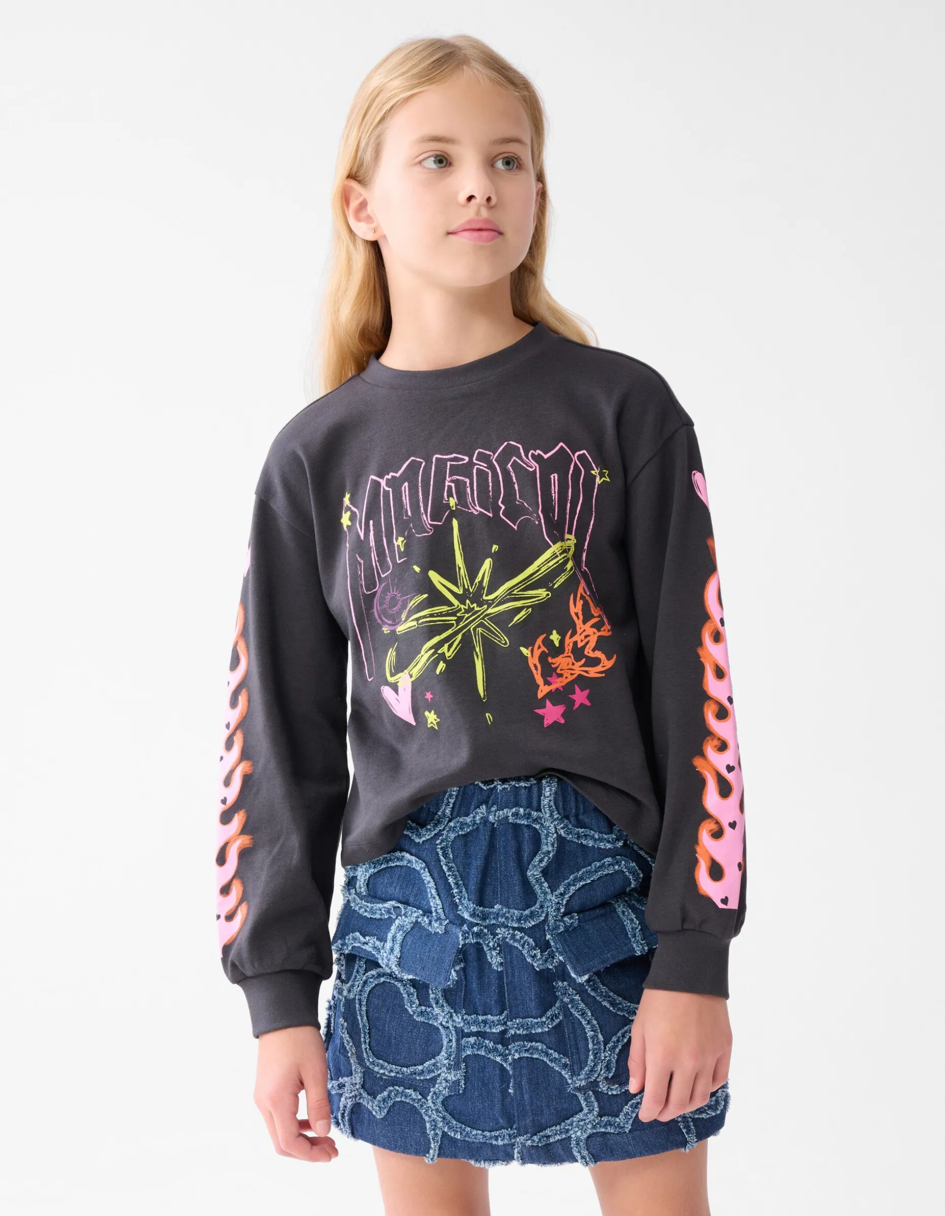 Artwork Longsleeve Donkergrijs