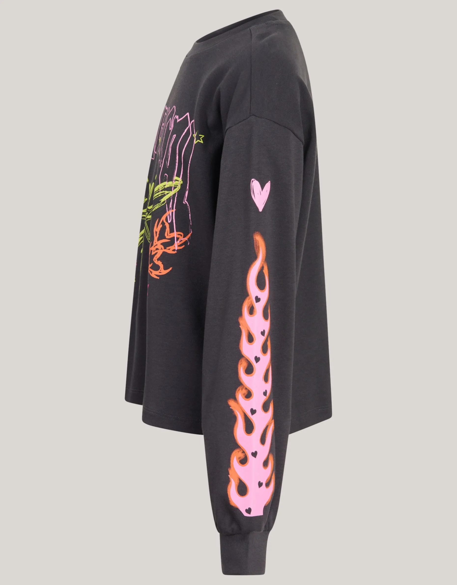 Artwork Longsleeve Donkergrijs