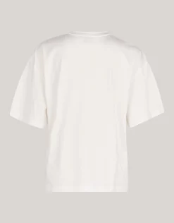 Artwork Strass T-shirt Wit