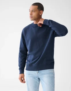 Artwork Sweater Donkerblauw