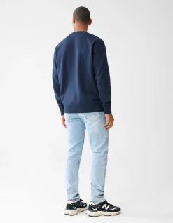 Artwork Sweater Donkerblauw