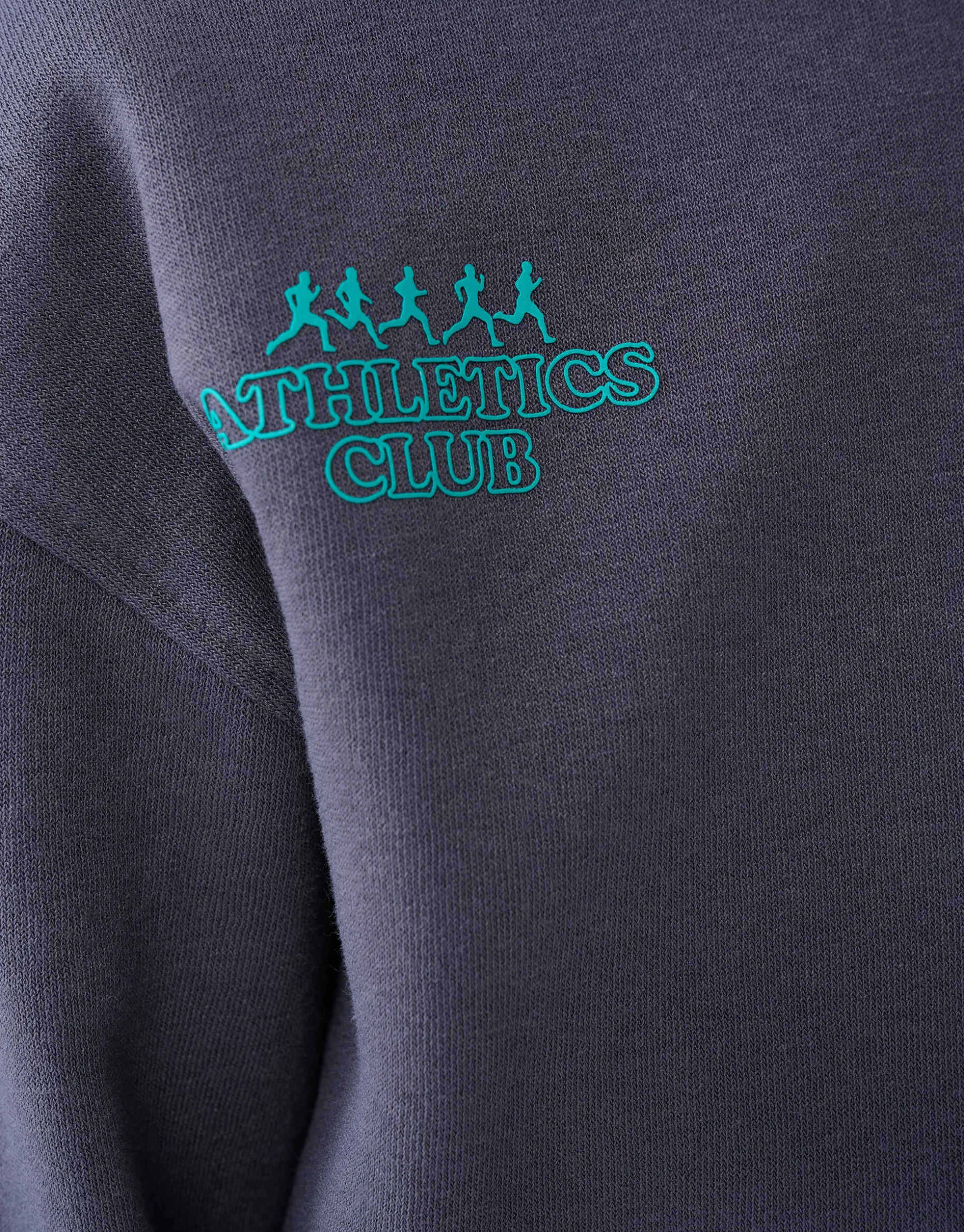 Artwork Sweater Donkergrijs