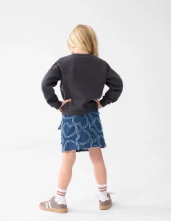 Artwork Sweater Donkergrijs