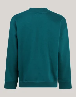 Artwork Sweater Donkergroen