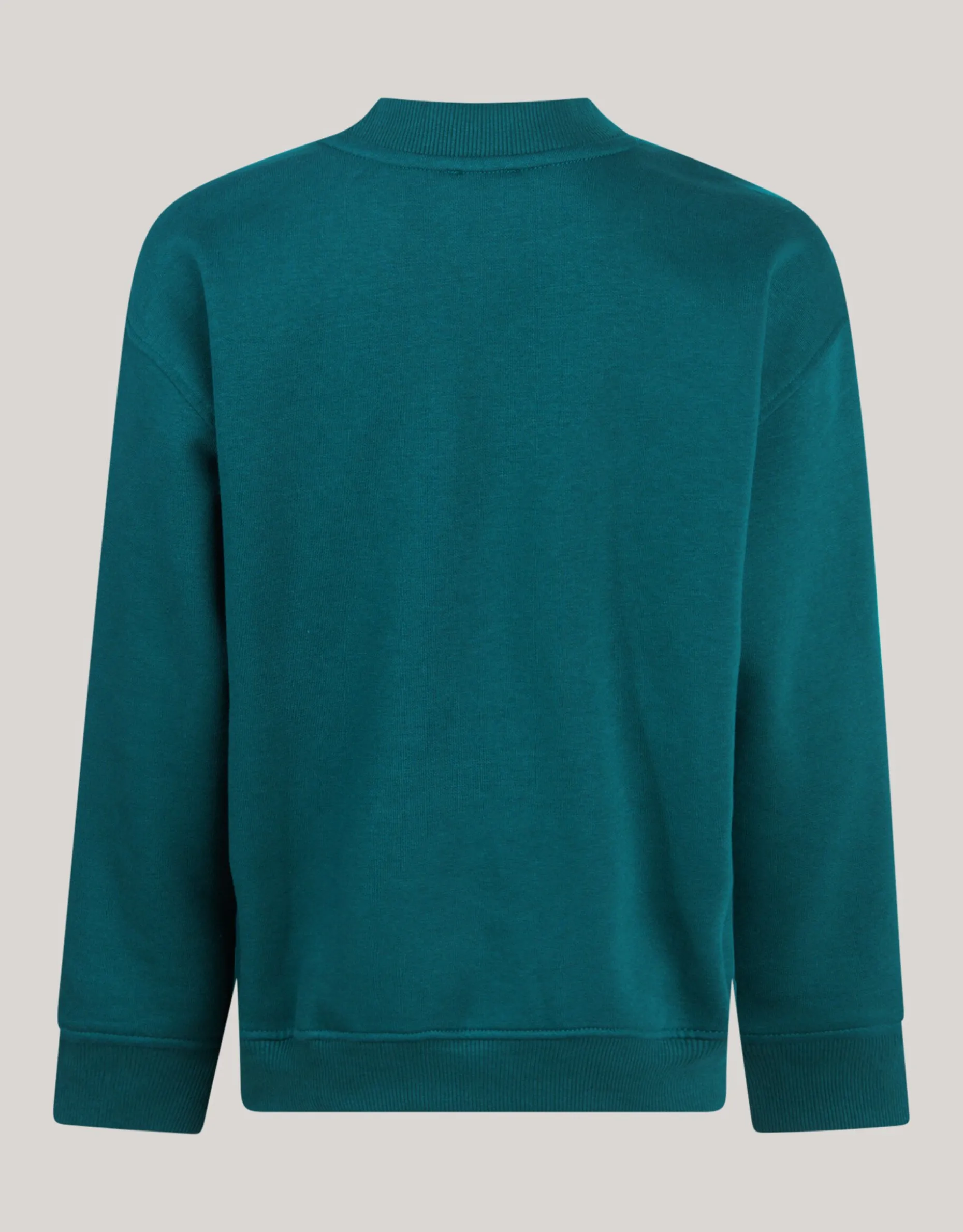 Artwork Sweater Donkergroen