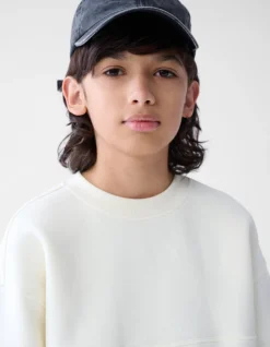 Artwork Sweater Gebroken Wit