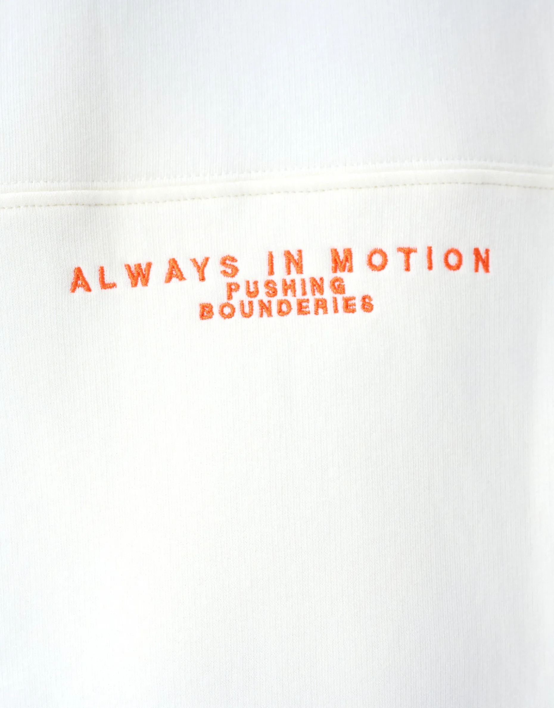 Artwork Sweater Gebroken Wit