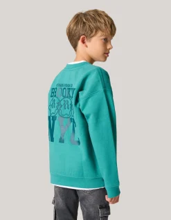 Artwork Sweater Groen