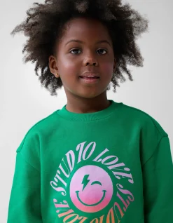 Artwork Sweater Groen