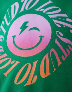 Artwork Sweater Groen