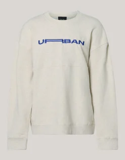 Artwork Sweater Lichtgrijs