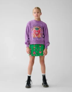 Artwork Sweater Paars By Lizzy