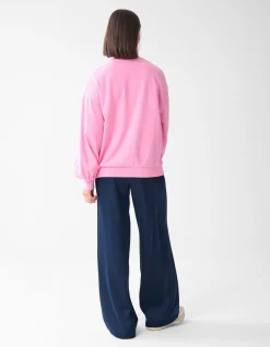 Artwork Sweater Roze