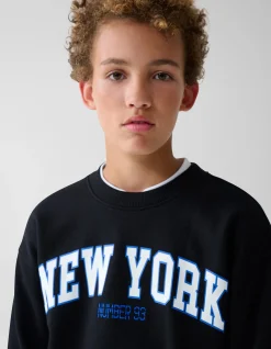 Artwork Sweater Zwart