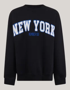 Artwork Sweater Zwart