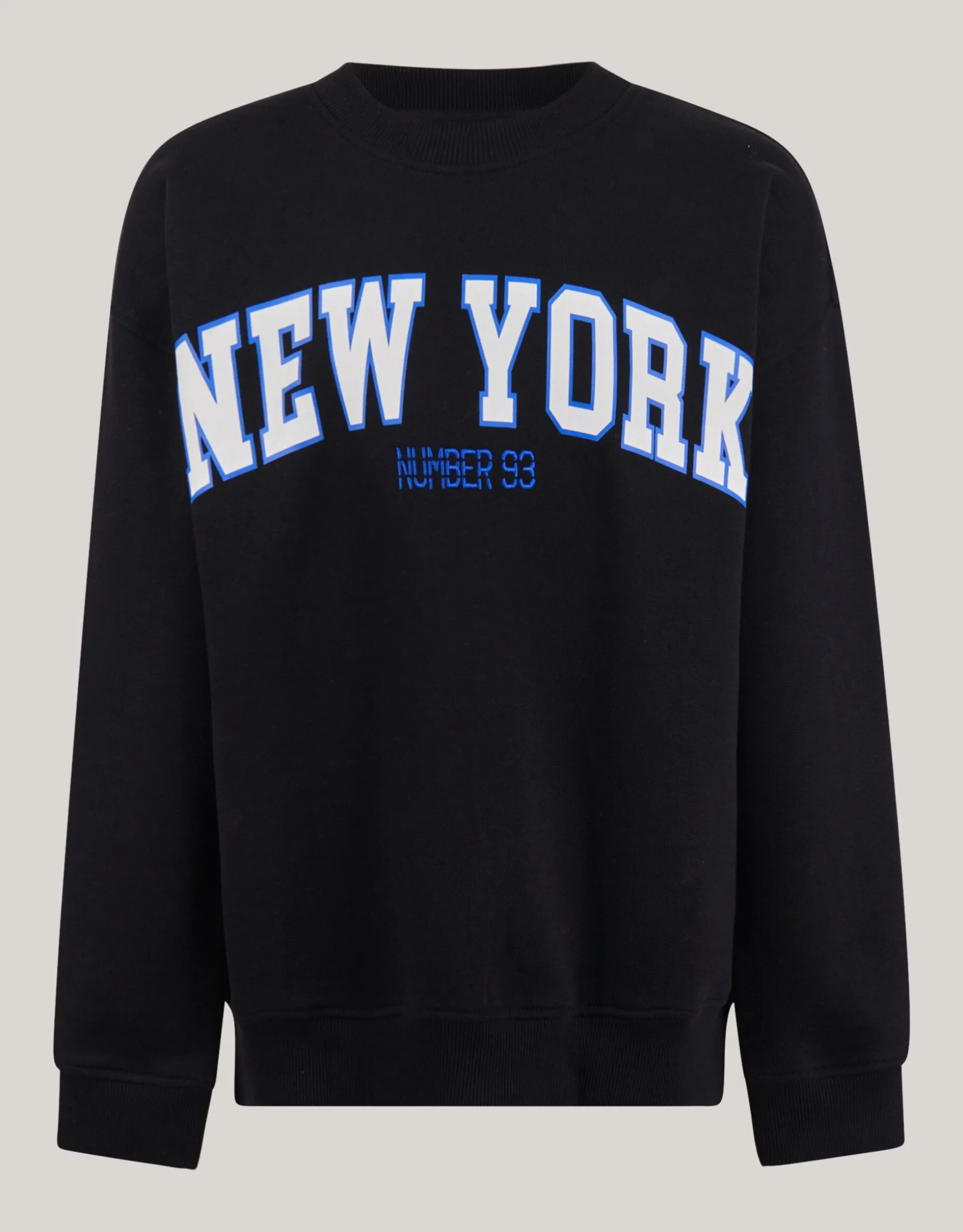 Artwork Sweater Zwart