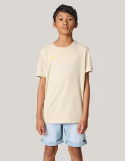 Artwork T-shirt Beige