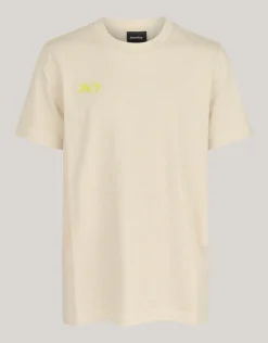 Artwork T-shirt Beige