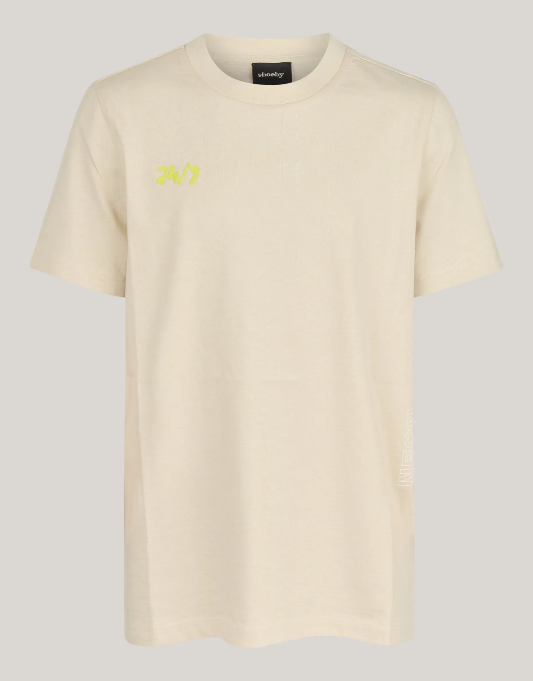 Artwork T-shirt Beige