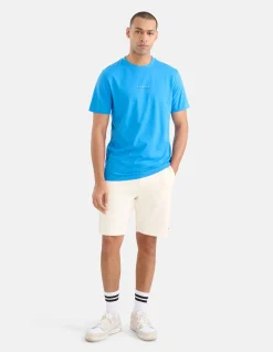 Artwork T-shirt Blauw