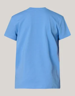 Artwork T-shirt Blauw