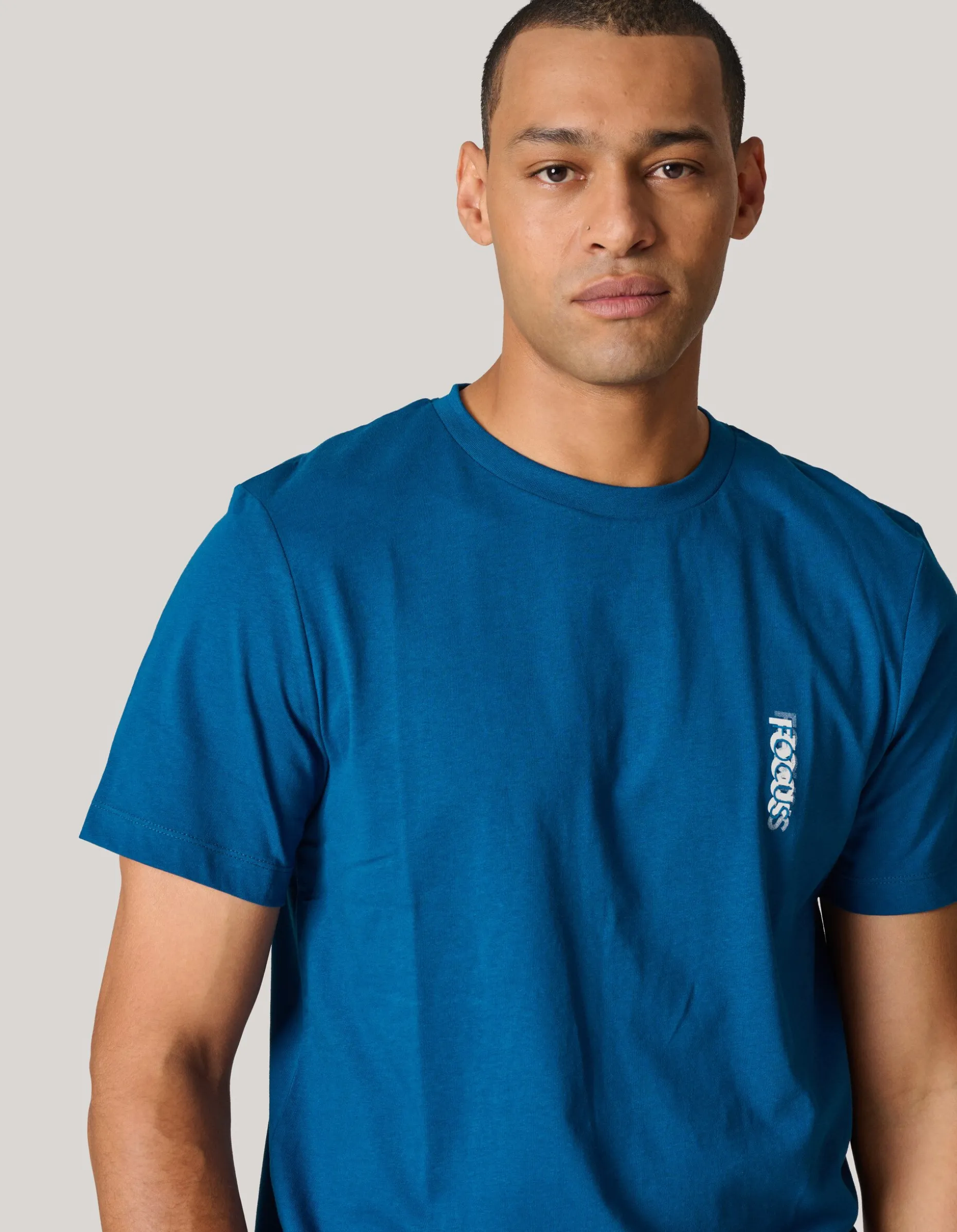 Artwork T-shirt Donkerblauw