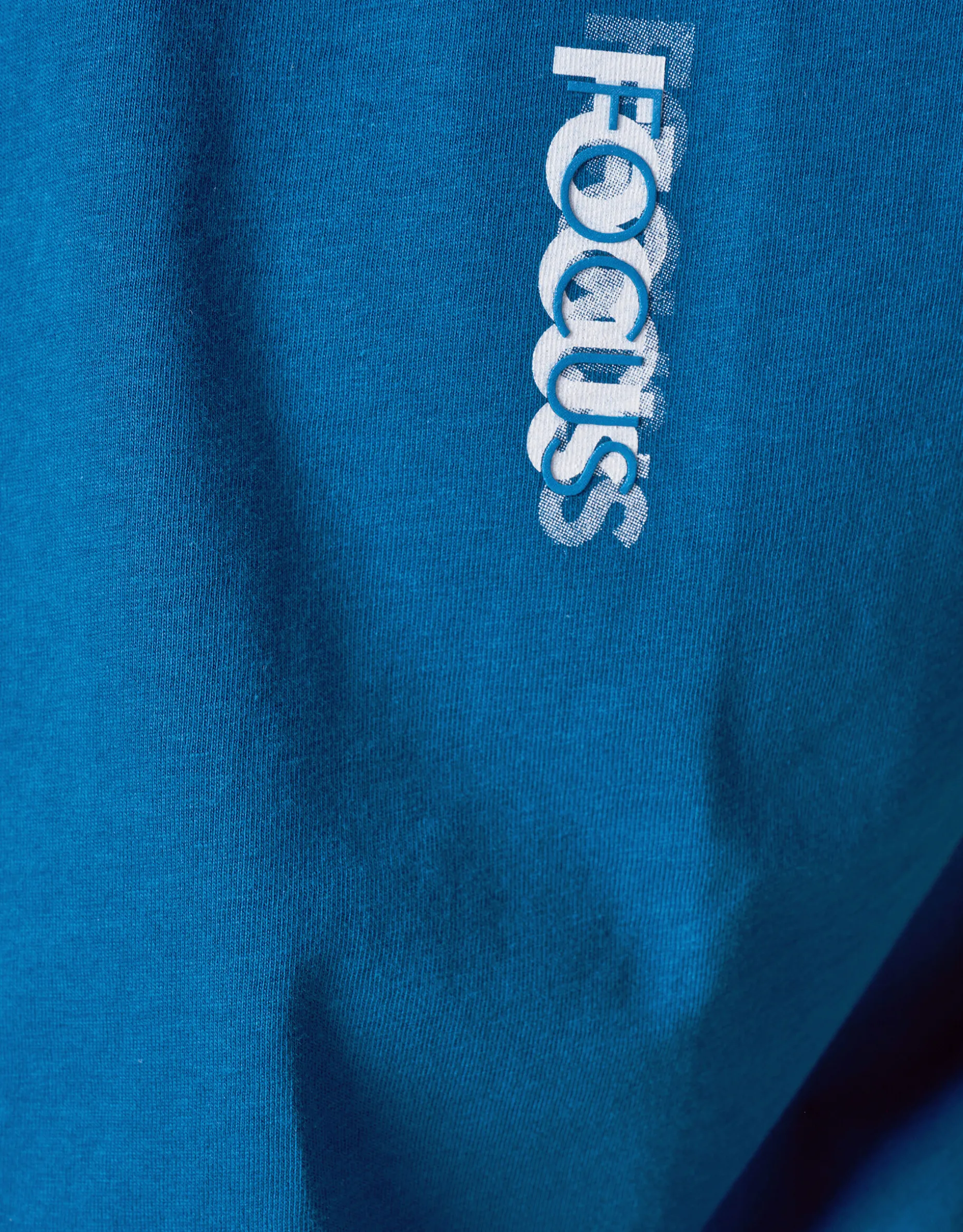 Artwork T-shirt Donkerblauw