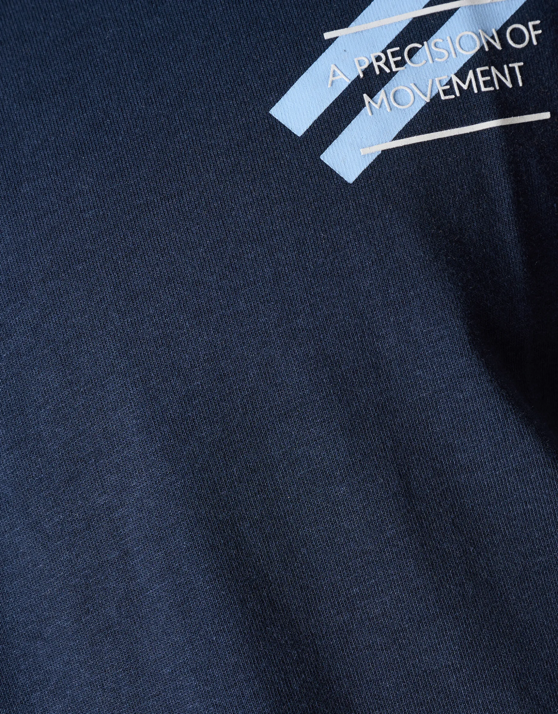 Artwork T-shirt Donkerblauw