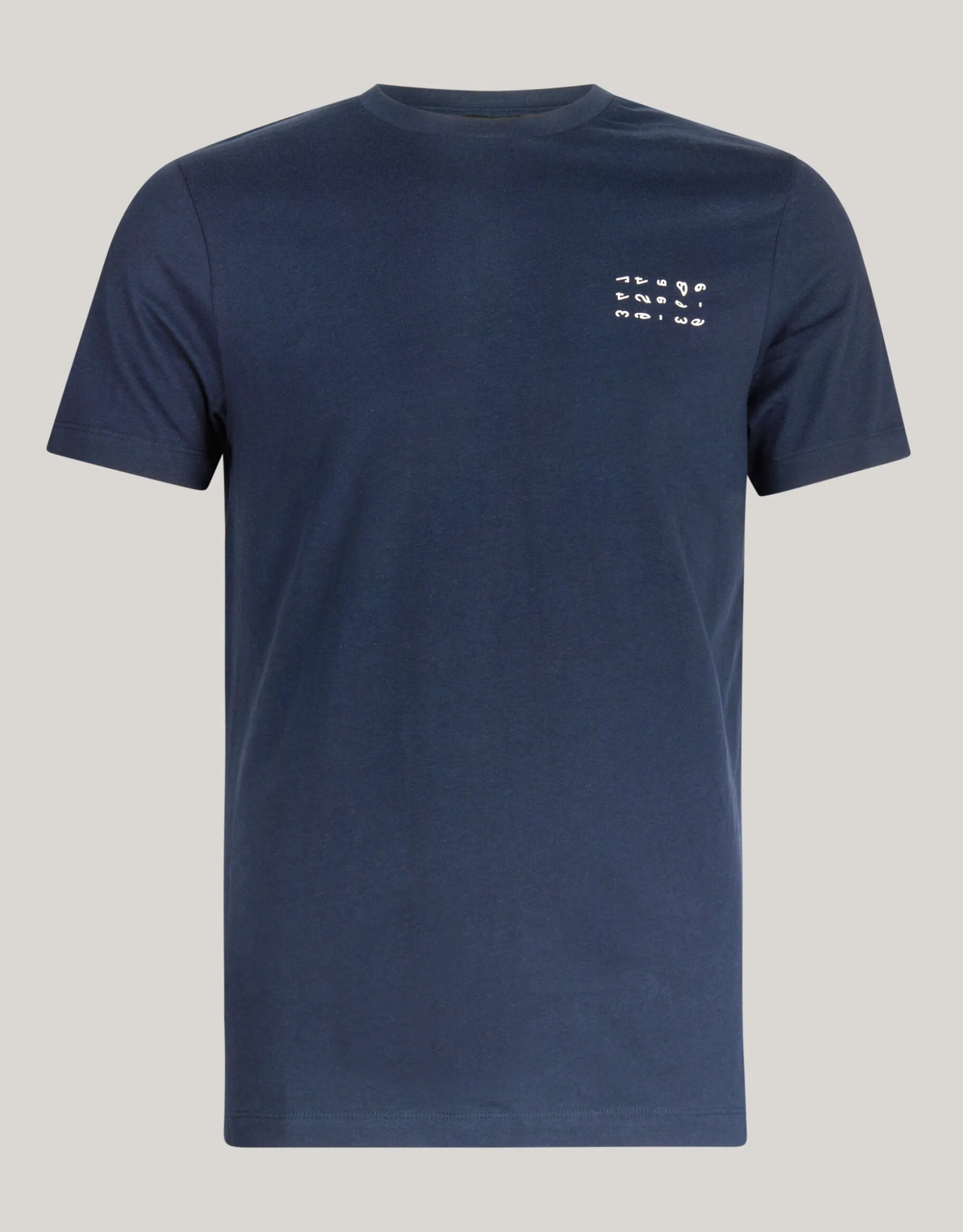 Artwork T-shirt Donkerblauw