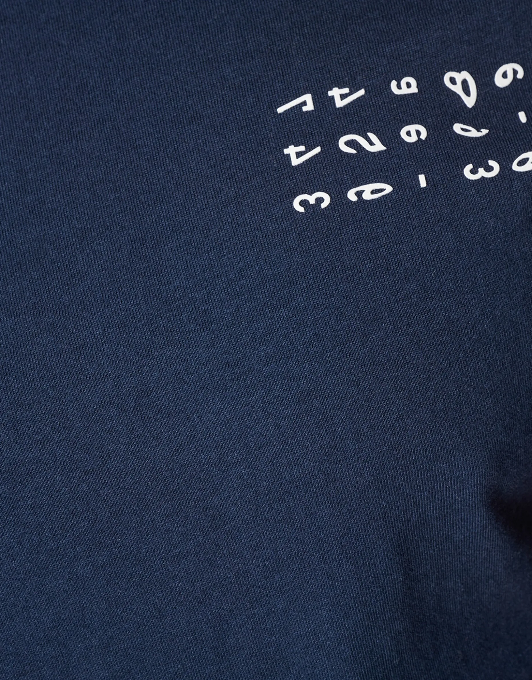 Artwork T-shirt Donkerblauw