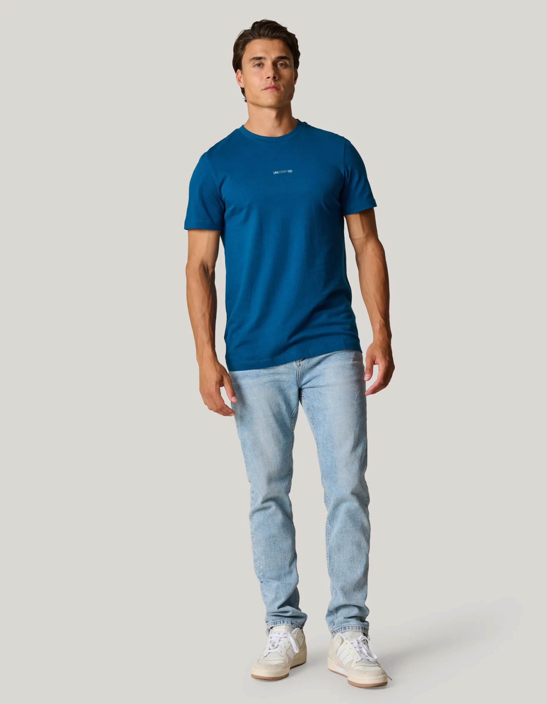 Artwork T-shirt Donkerblauw