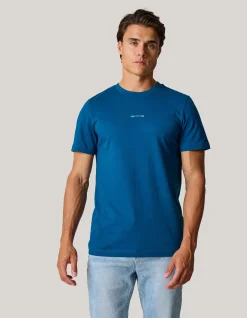 Artwork T-shirt Donkerblauw