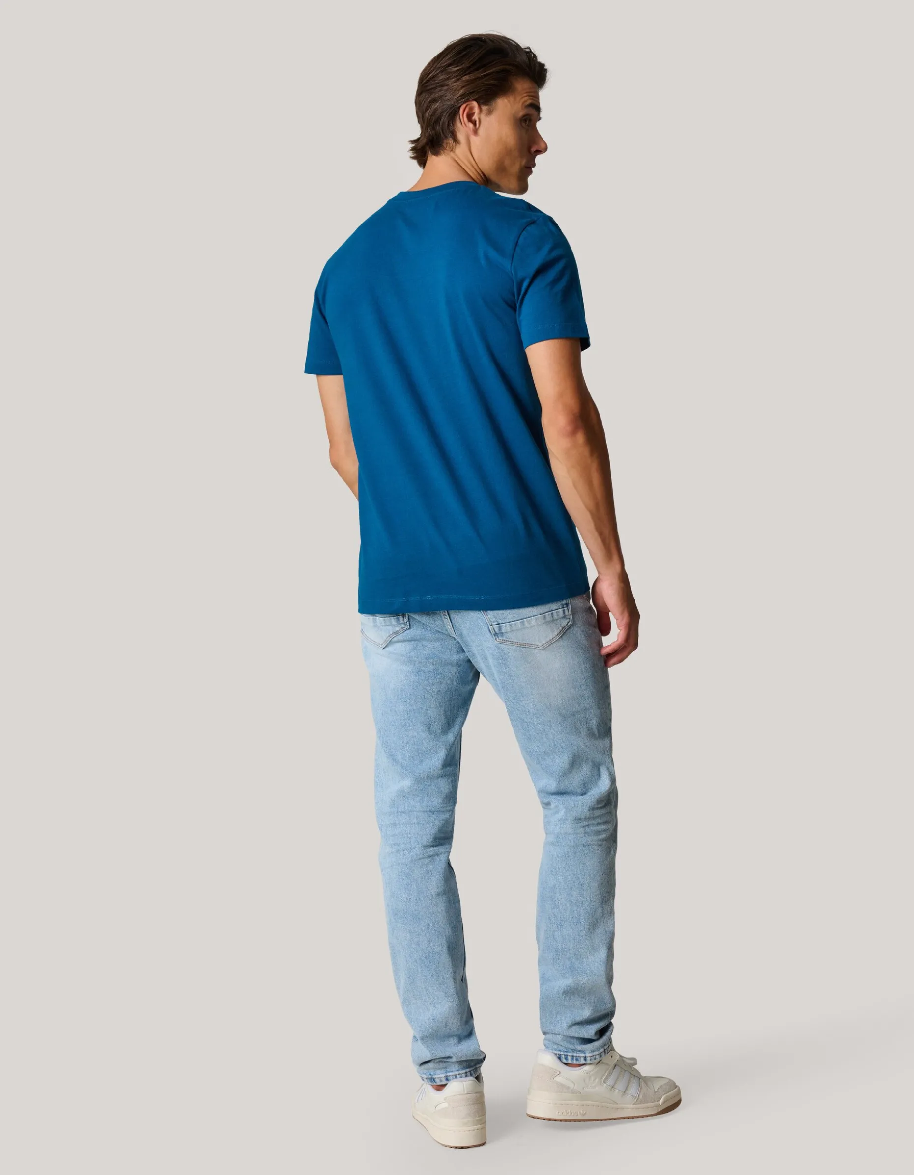 Artwork T-shirt Donkerblauw